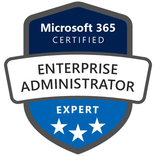 Microsoft 365 Certified: Enterprise Administrator Expert