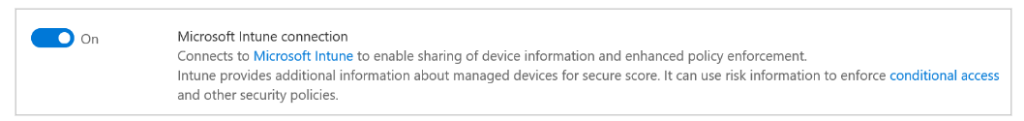 Enable Microsoft Defender for Endpoint in Intune