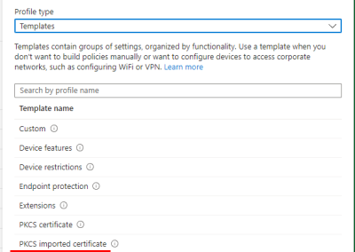 Konfiguration für Preference File